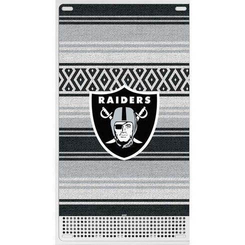 NFL Las Vegas Raiders Trailblazer Xbox Series S Console Skin